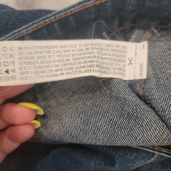 * Gifted* LIFE IN PROGRESS JEAN SKIRT XS - Picture 4 of 4